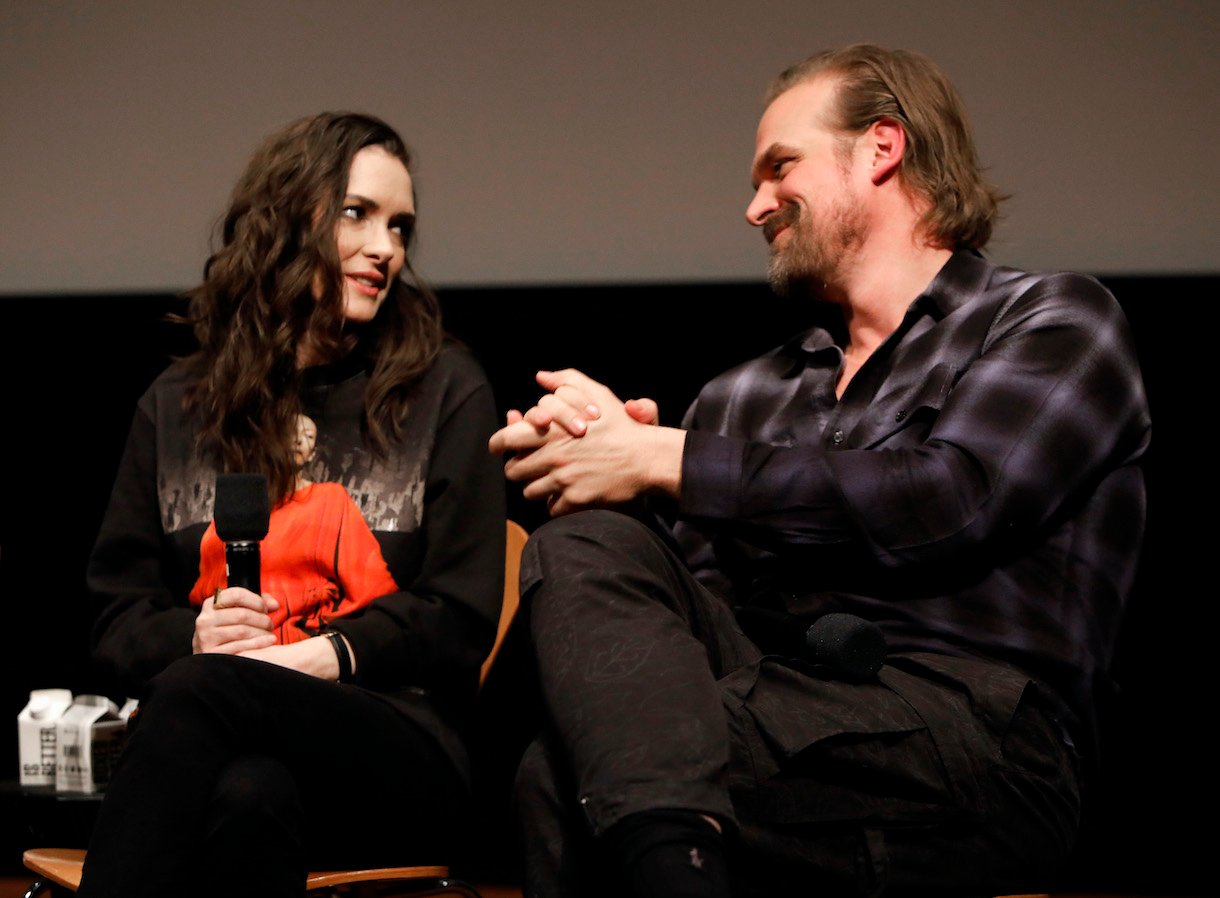 David harbour winona ryder