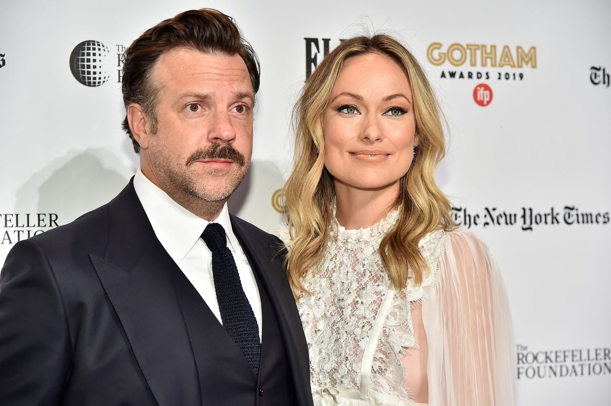 Jason Sudeikis and Olivia Wilde attend the IFP's 29th Annual Gotham Independent Film Awards at Cipriani Wall Street on December 02, 2019 in New York City
