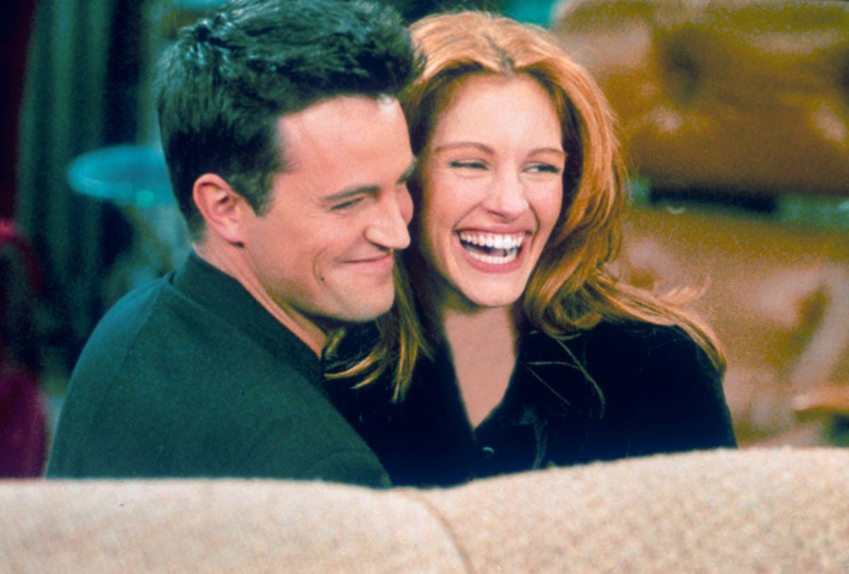 Matthew Perry and Julia Roberts