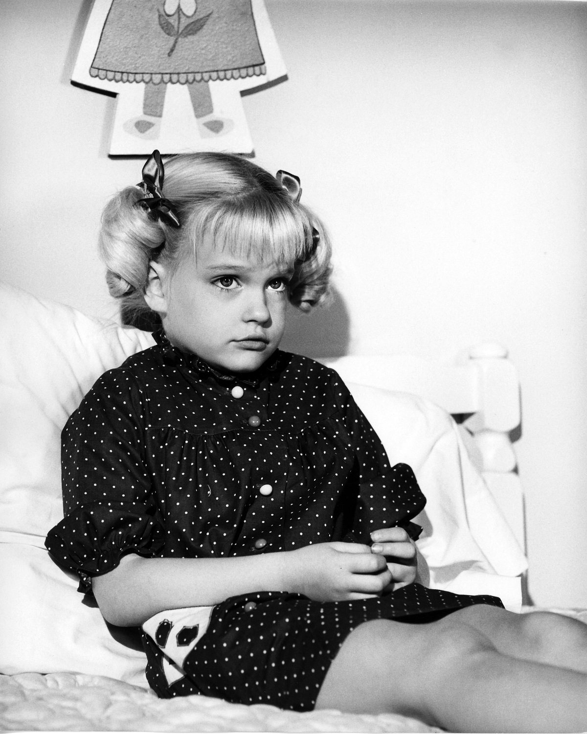 Susan Olsen as Cindy Brady in the 1969 pilot for 'The Brady Bunch' 