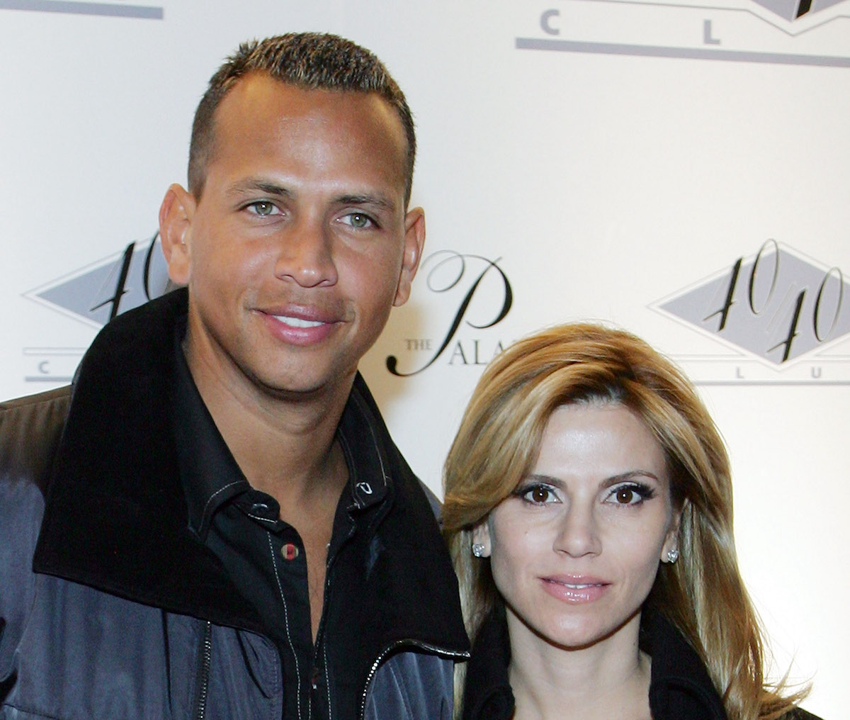 Alex Rodriguez (L) of the New York Yankees and his wife Cynthia Scurtis arrive at the opening of Jay-Z's USD 20 million 40/40 Club, a 24,000-square-foot sports bar and lounge at The Palazzo Resort-Hotel-Casino December 30, 2007 in Las Vegas, Nevada | Ethan Miller/Getty Images
