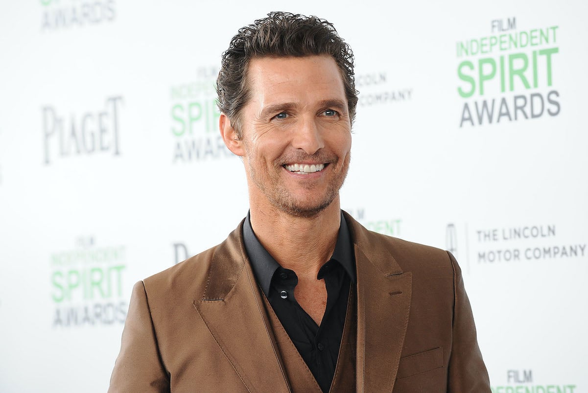 Matthew McConaughey attends the 2014 Film Independent Spirit Awards on March 1, 2014 in Santa Monica, California.