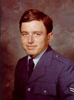 Jerry Mathers in his U.S. National Guard uniform