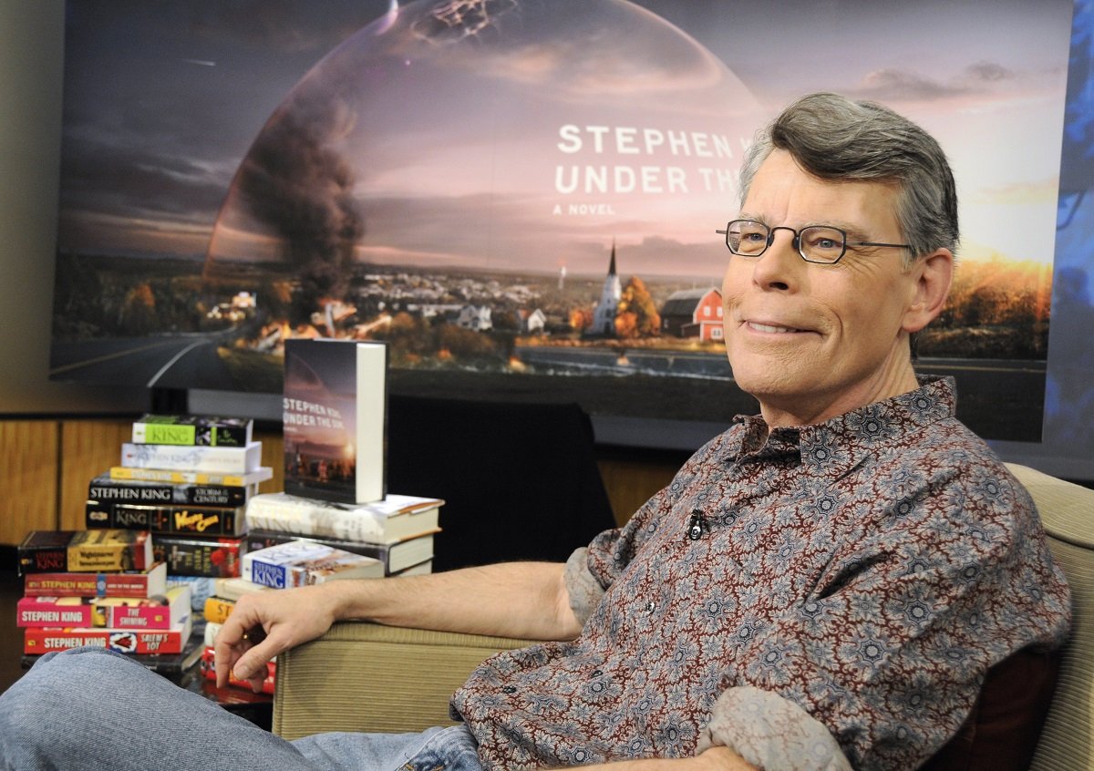 Stephen King on 'Good Morning America' in 2009