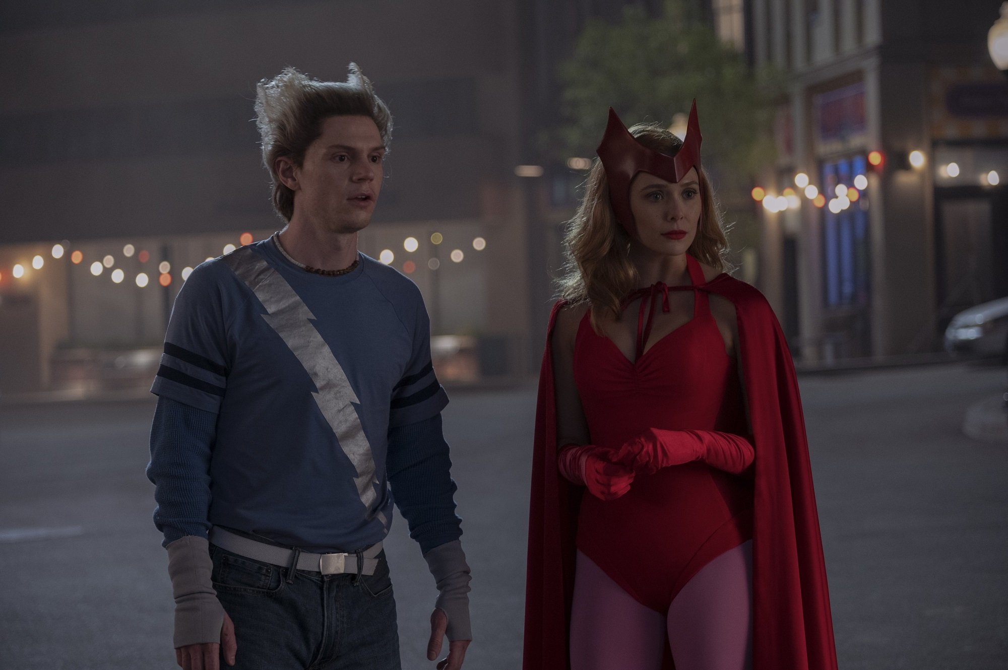 Wandavision Cast Evan Peters To Show Certain People Were Messing With Wanda