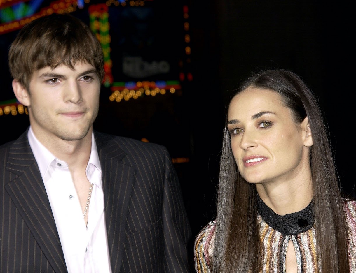 Demi moore ashton kutcher marriage threesome