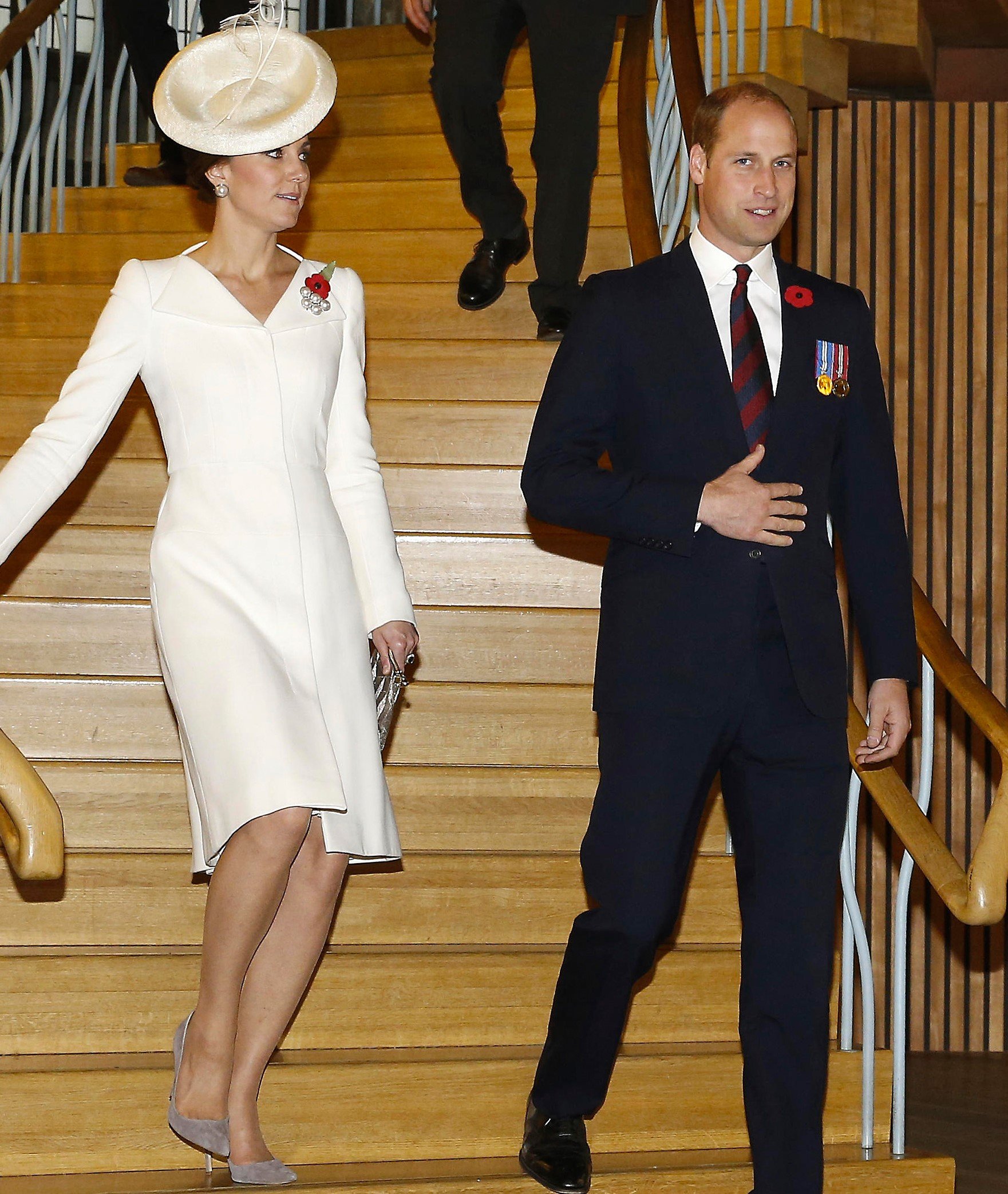 kate middleton walking park louis valentines day