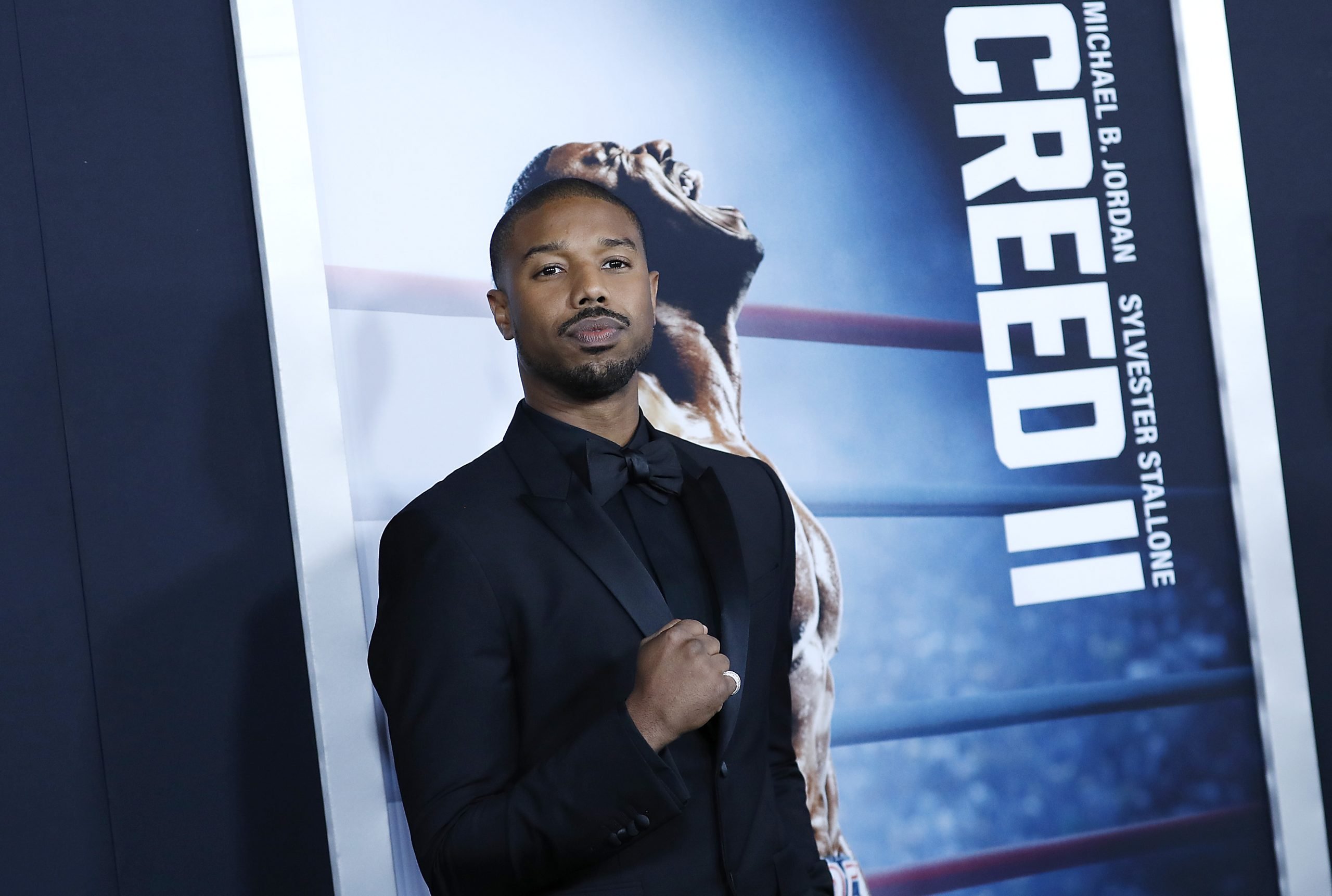 Creed 2 Michael B Jordan Blue Suit - The Movie Fashion