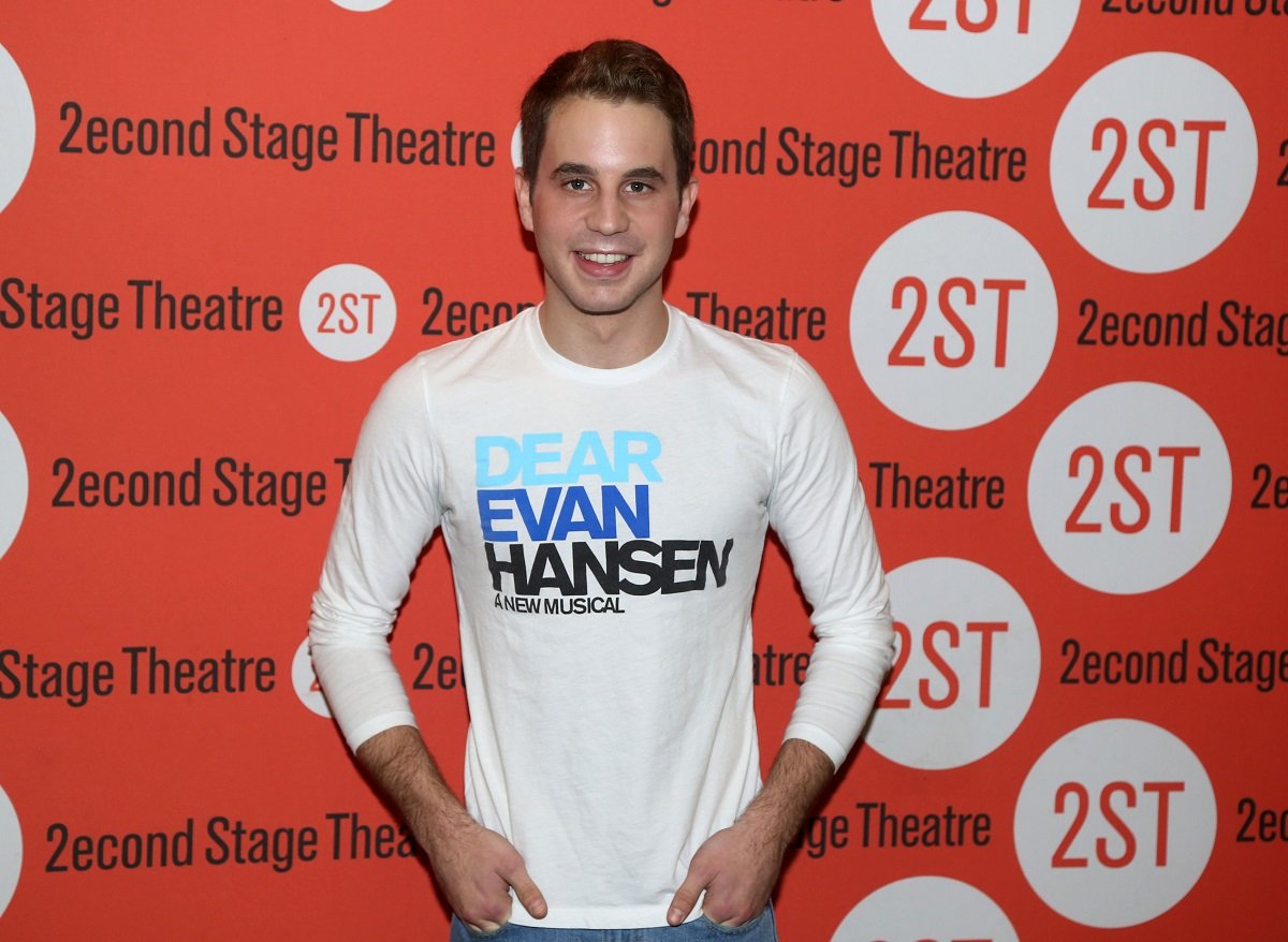 Ben Platt poses during a 'Dear Evan Hansen' Media Preview on March 16, 2016, in New York City.