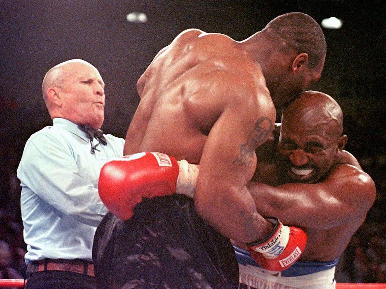 Mike Tyson S Thoughts On 100 Million Bite Fight Against Evander   Bite 