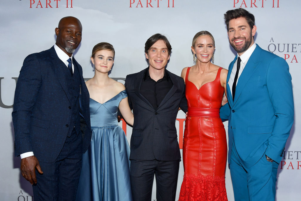 Djimon Hounsou, Millicent Simmonds, Cillian Murphy, Emily Blunt and John Krasinski walk the red carpet for 'A Quiet Place Part II'