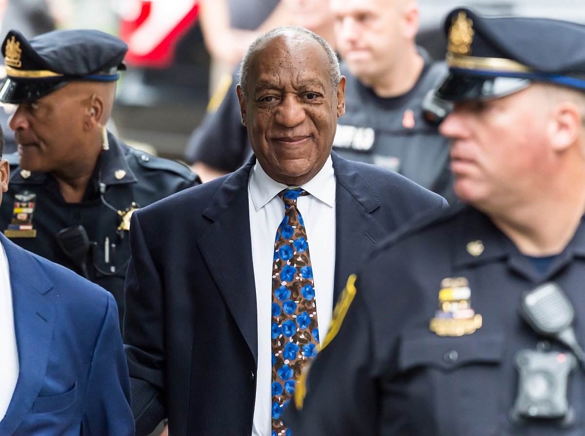 Bill Cosby arrives for sentencing for his sexual assault trial at the Montgomery County Courthouse on September 24, 2018, in Norristown, Pennsylvania.