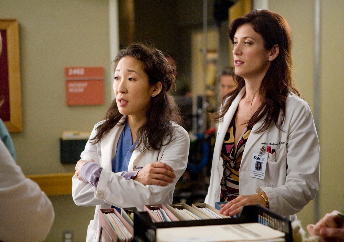 (L-R): Sandra Oh and Kate Walsh in 'Grey's Anatomy'