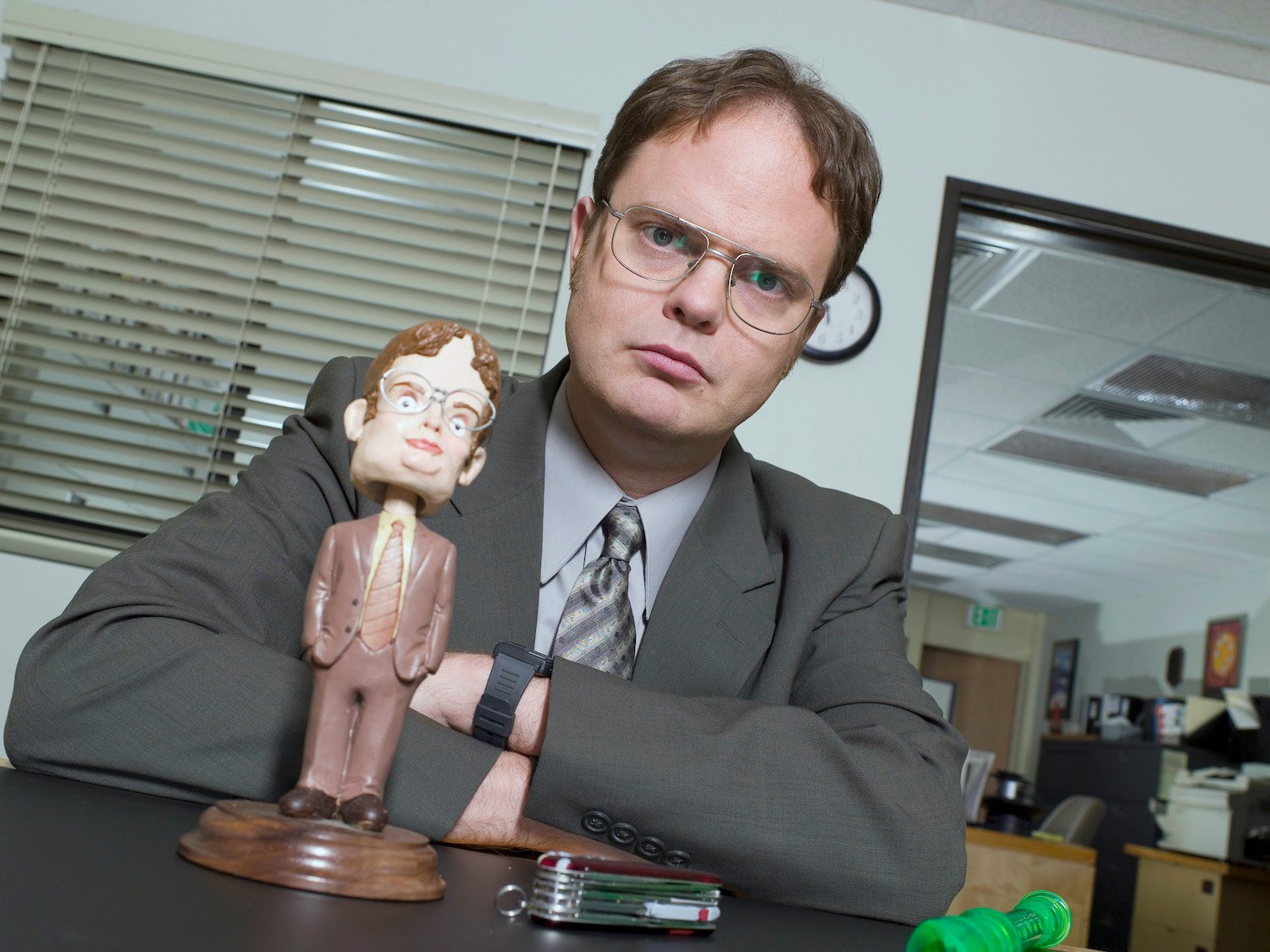 'The Office': Jenna Fischer Called This Dwight Talking Head 'the