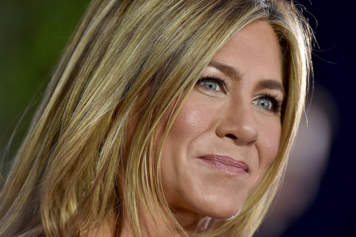 Jennifer Aniston close up of face