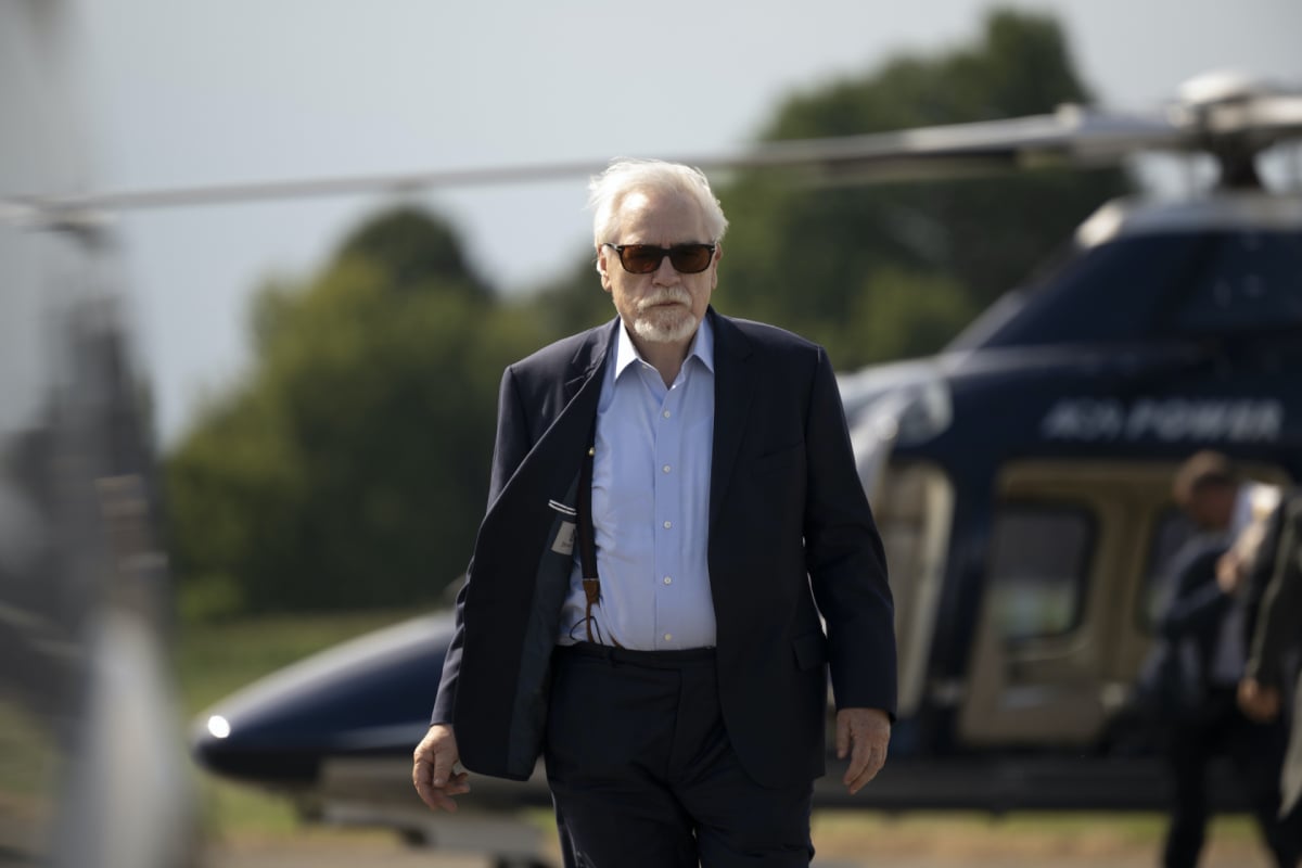 Brian Cox as Logan Roy in an image from Succession season 3