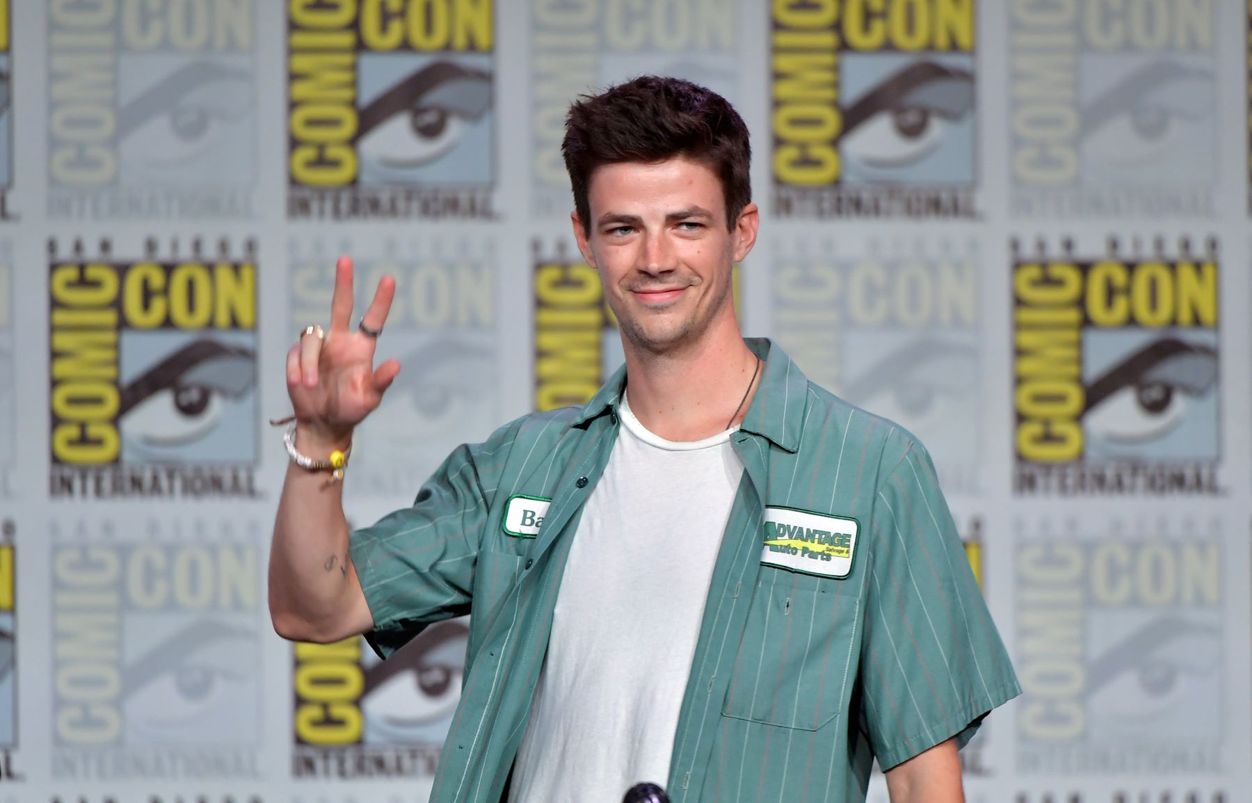 Grant Gustin of 'The Flash' attending San Dieo Comic-Con