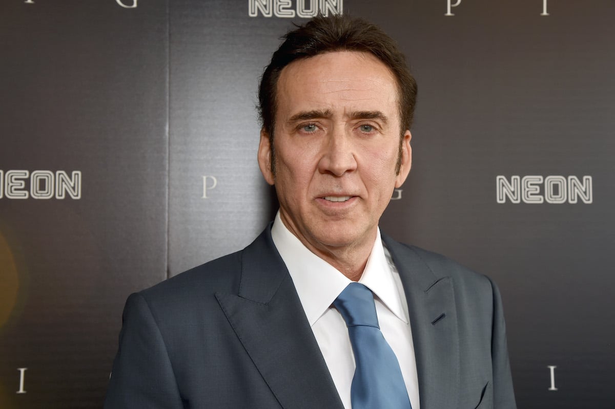 Nicolas Cage on the red carpet