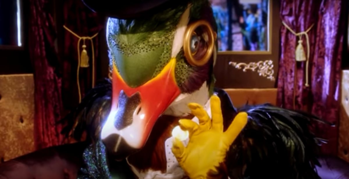'The Masked Singer' Season 6 production still of The Mallard