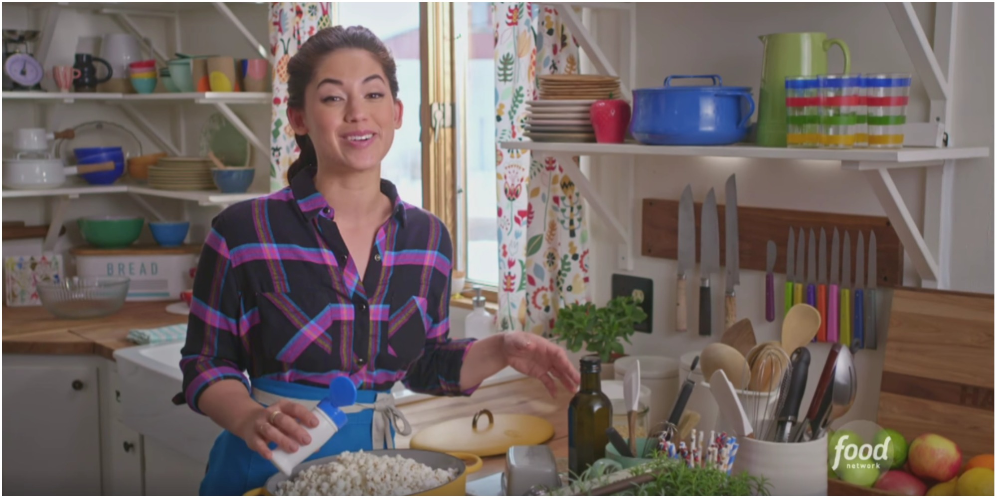 'Girl Meets Farm': Molly Yeh's 'Quirky' Popcorn Salad Pairs Salty Snack ...