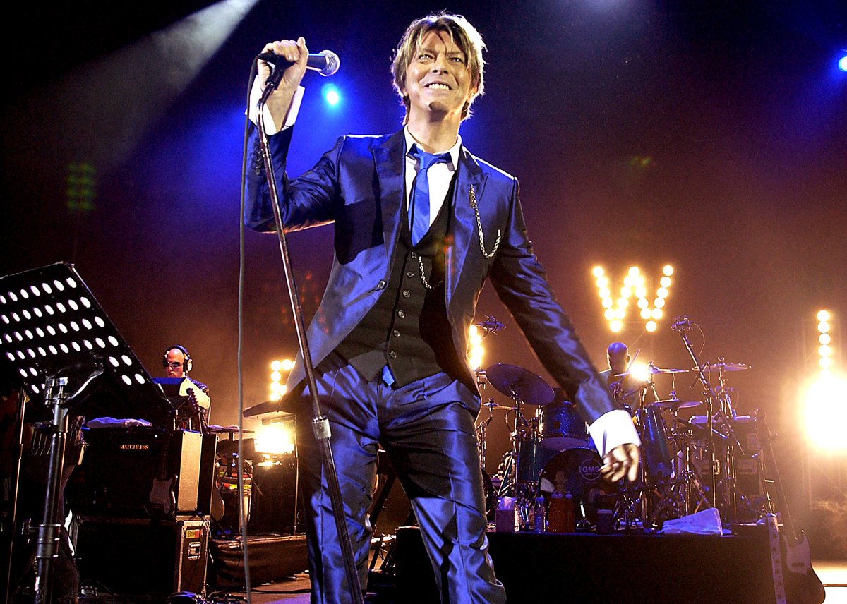 David Bowie In Concert, At The Hammersmith Appollo