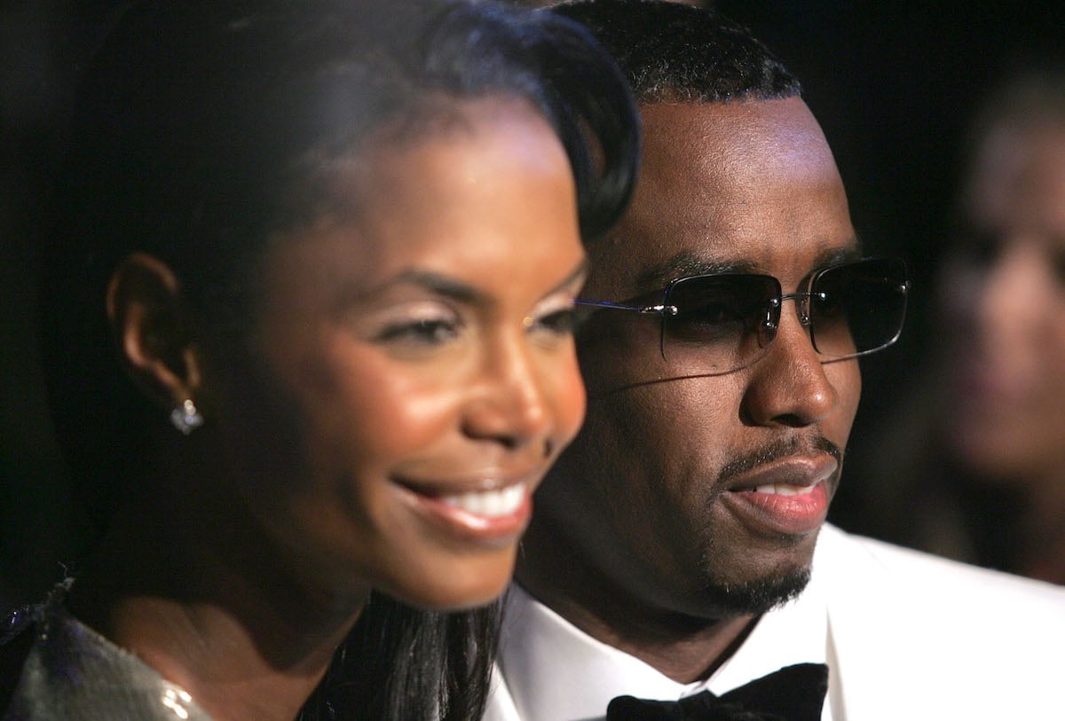 Kim Porter and Diddy