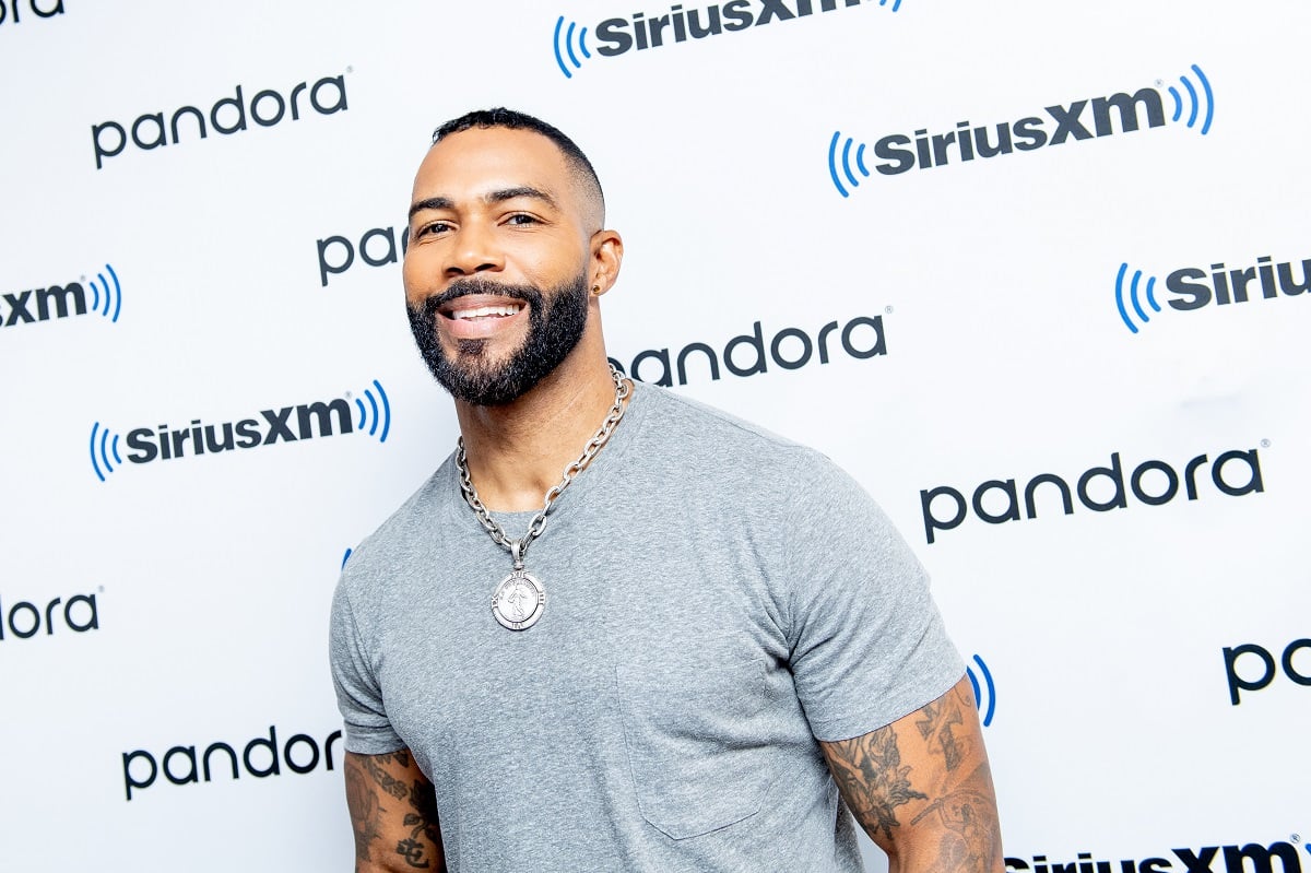 Omari Hardwick smiling