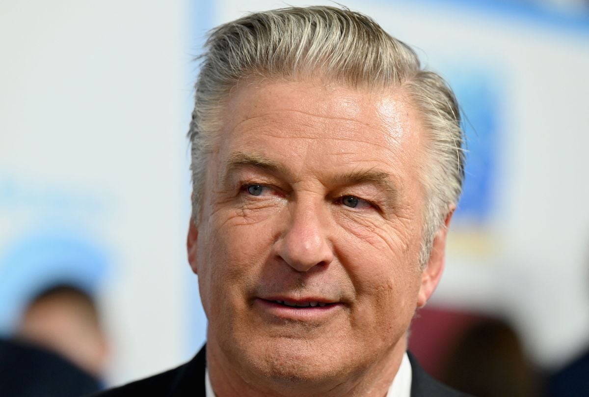 Alec Baldwin wearing a suit