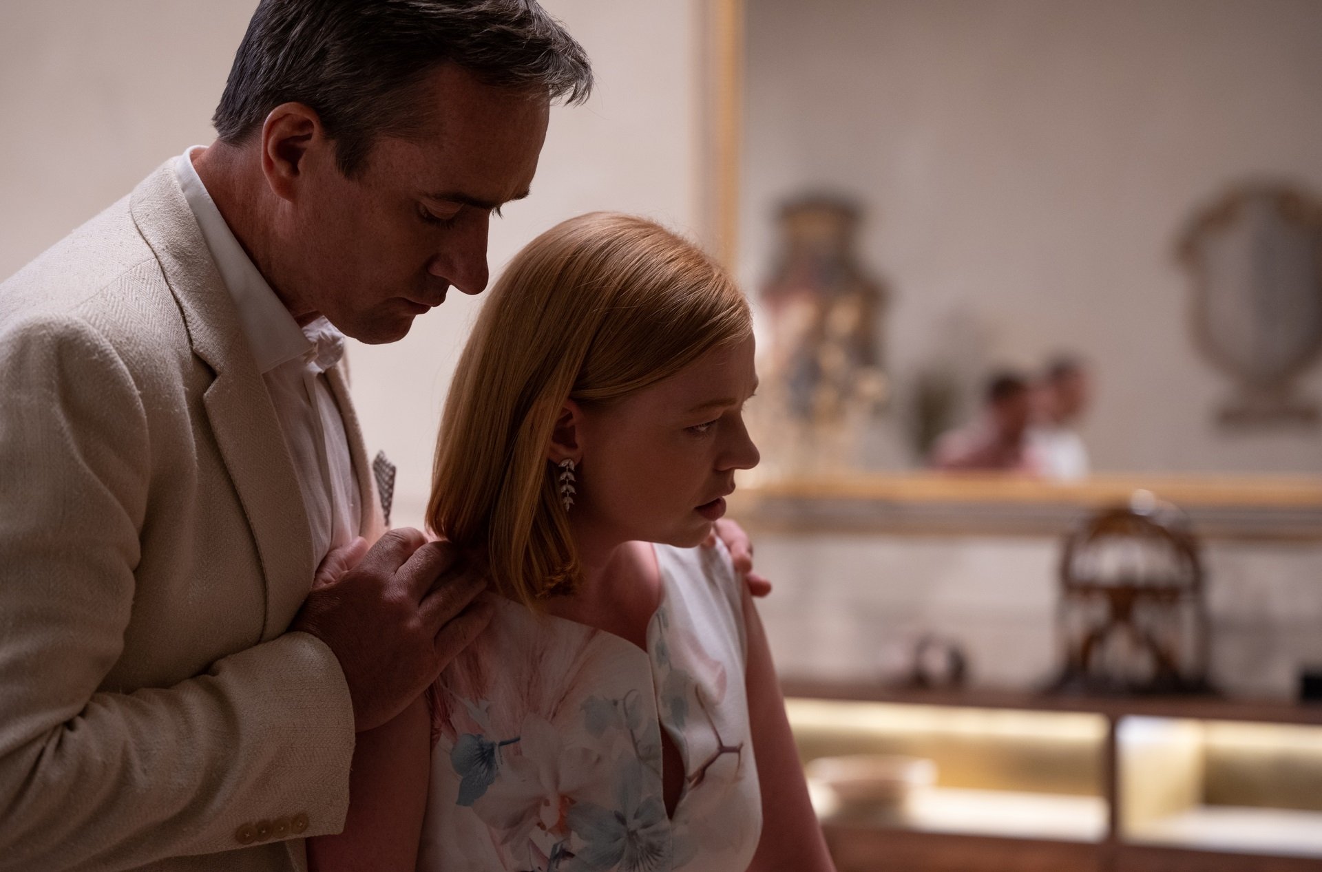 Succession Tom And Shiv — Matthew Macfadyen And Sarah Snooks Real