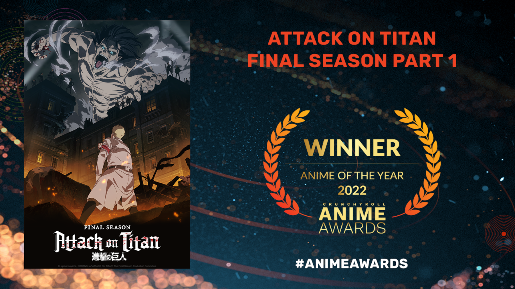 Crunchyroll Names 'Attack on Titan' Anime of the Year in 2022 Anime