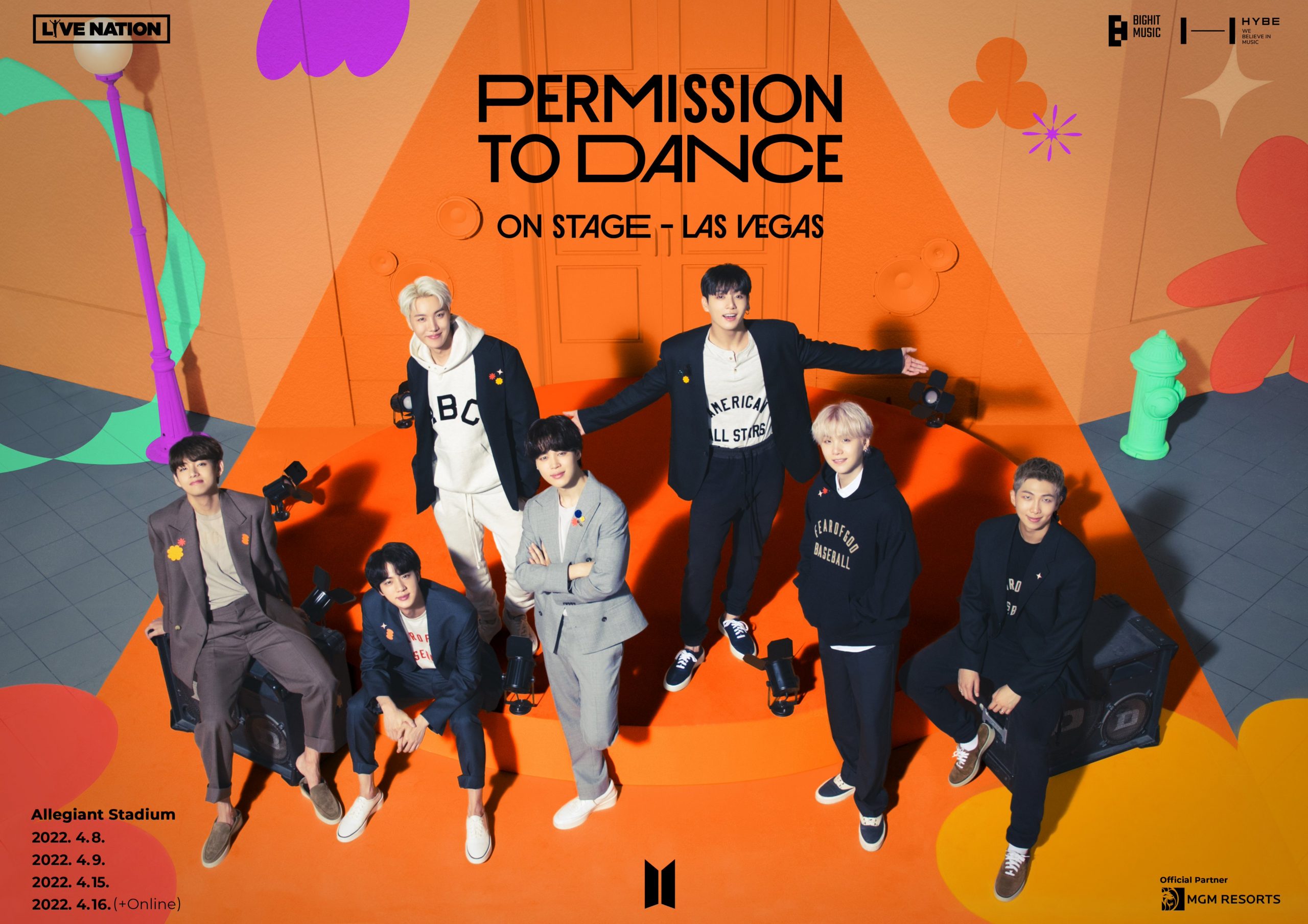BTS sell out 4-night 'PERMISSION TO DANCE ON STAGE - Las Vegas