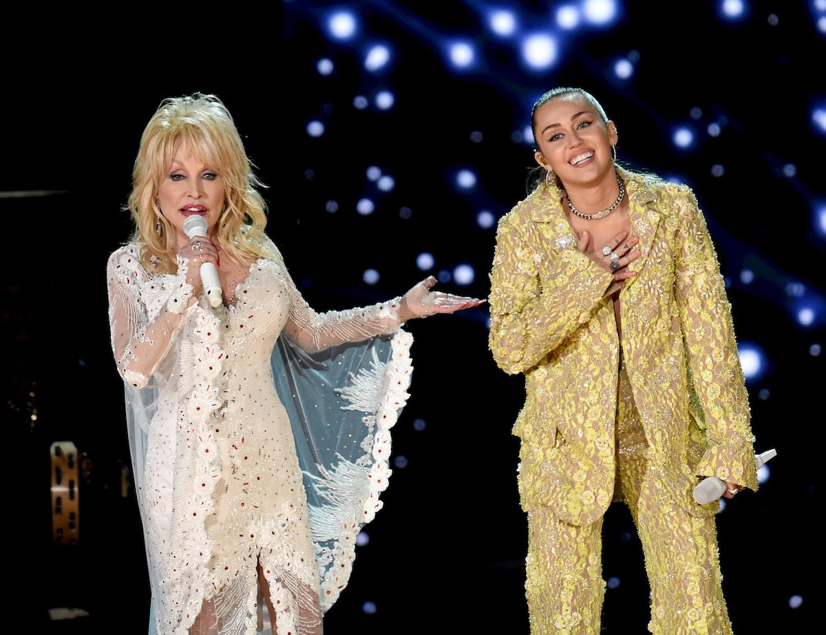Dolly Parton and Miley Cyrus Put Their Super Bowl Commercials Together