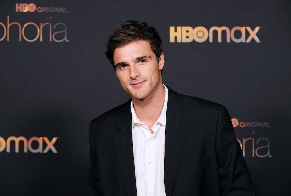 Jacob Elordi wears a black jacket to the Euphoria Season 2 premiere