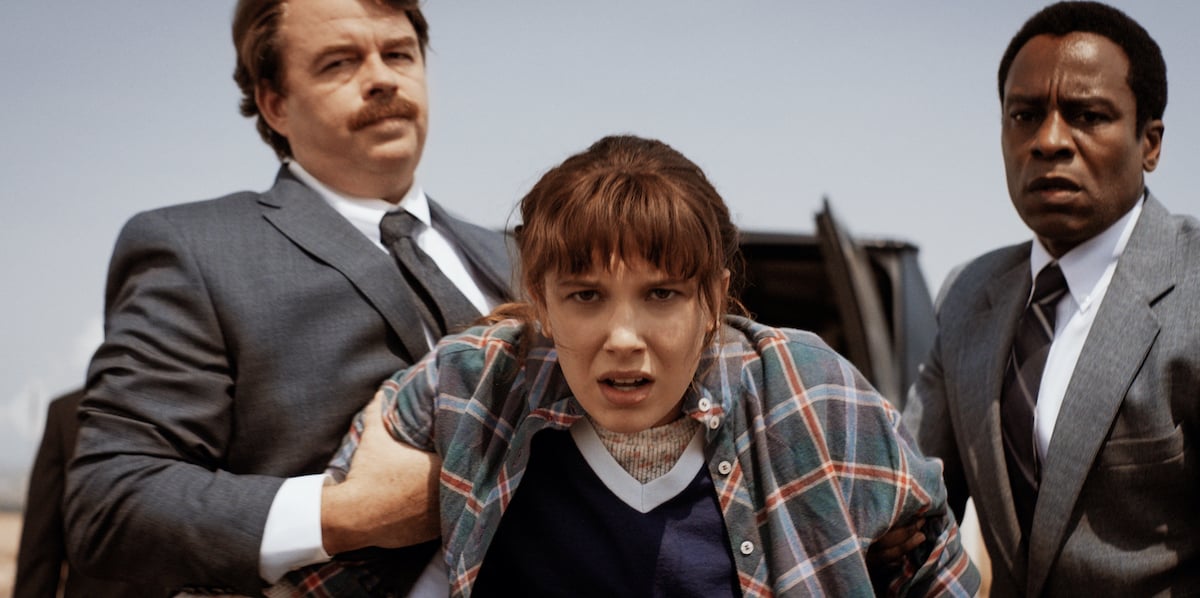 Stranger Things star Millie Bobby Brown as Eleven in Season 4