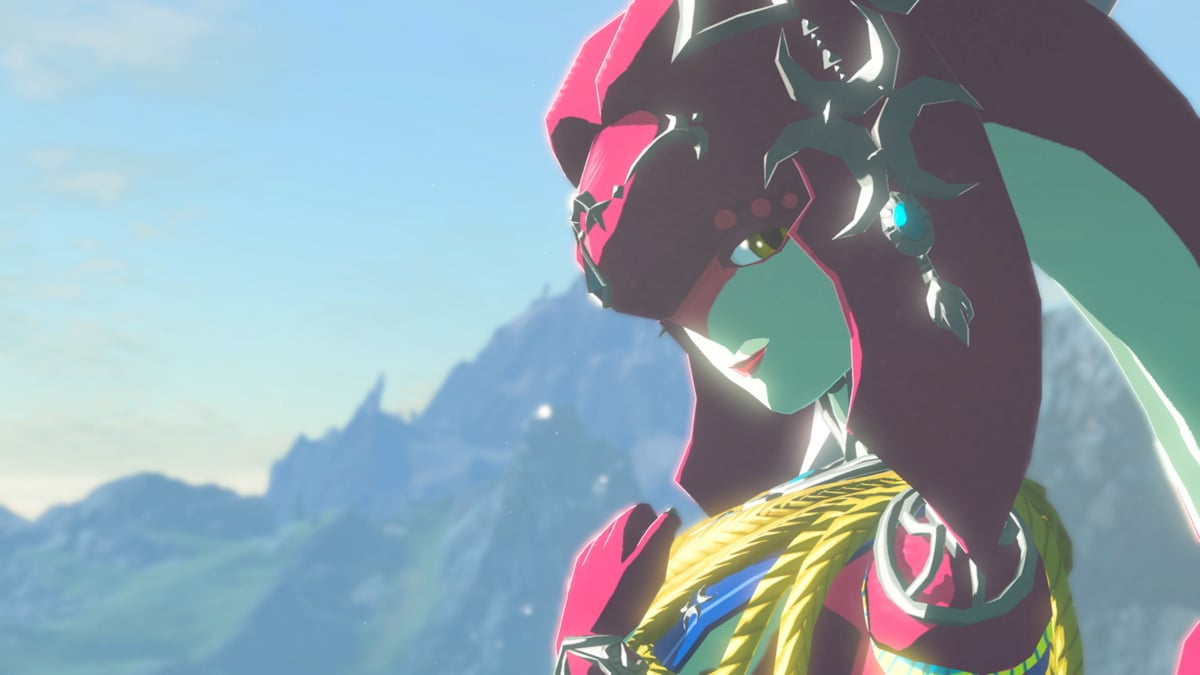 The Legend Of Zelda Mipha And Link And The Tragic Breath Of The Wild Love Story