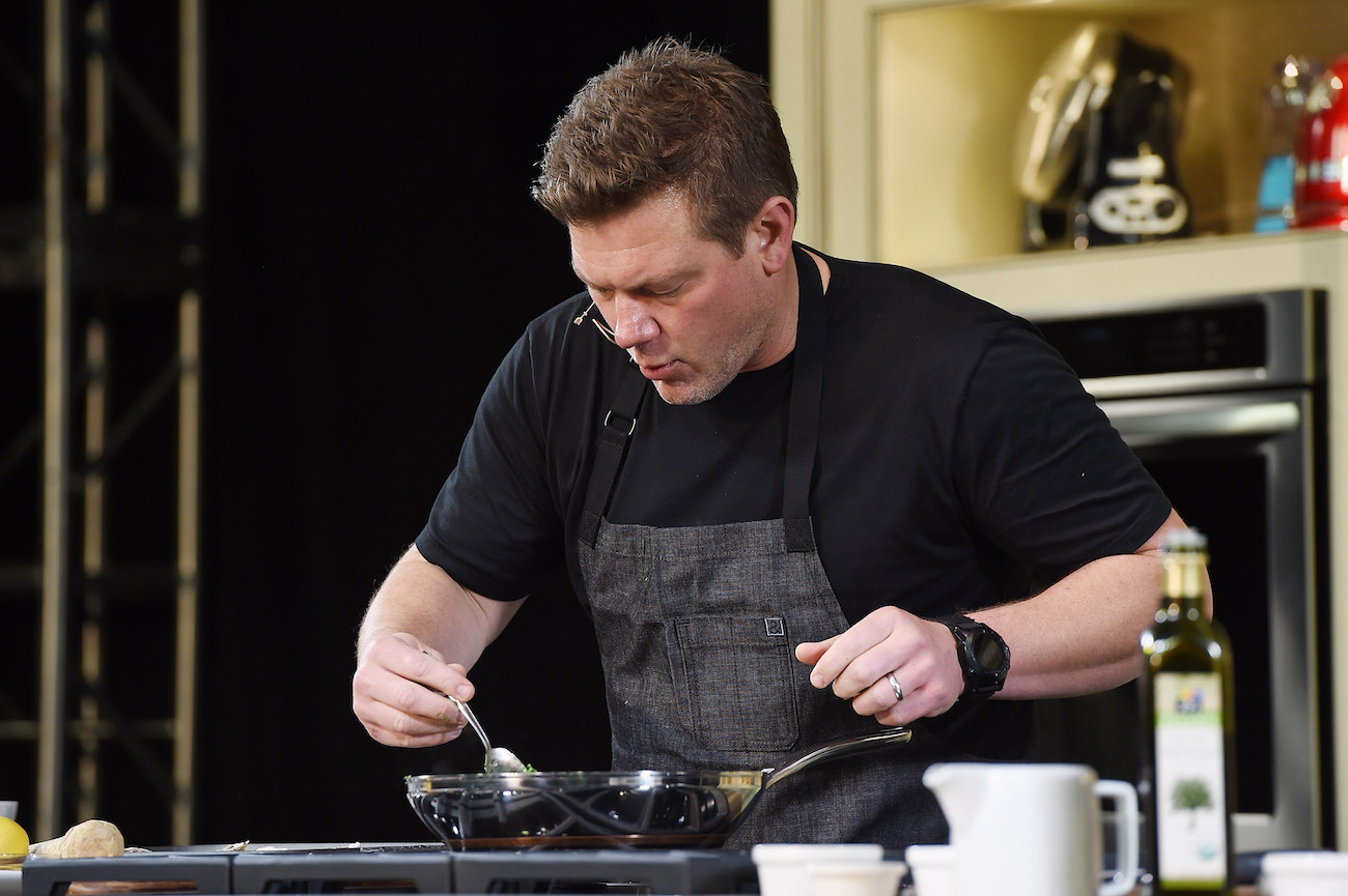 Tyler Florence Does A Cooking Demonstration At The 2014Food Network New York City Wine Food Festival ?w=1024&h=681