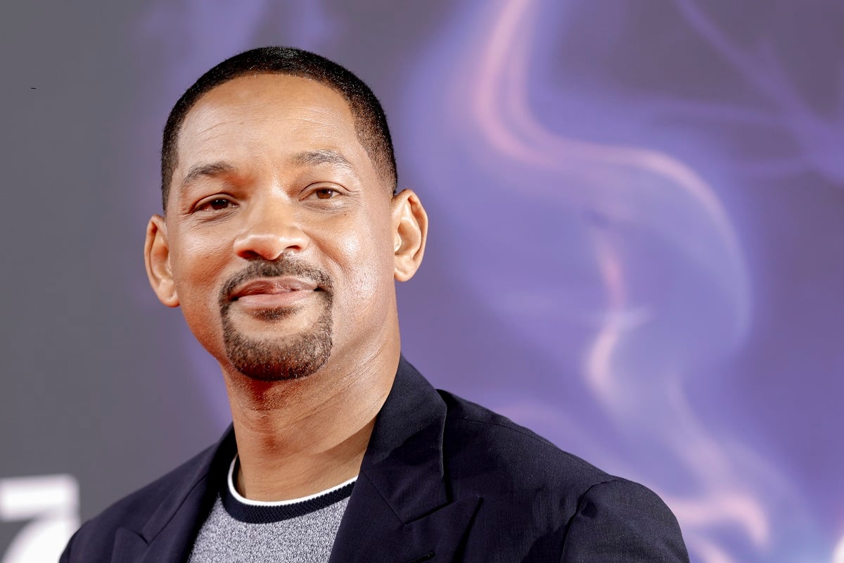 Will Smith smirking