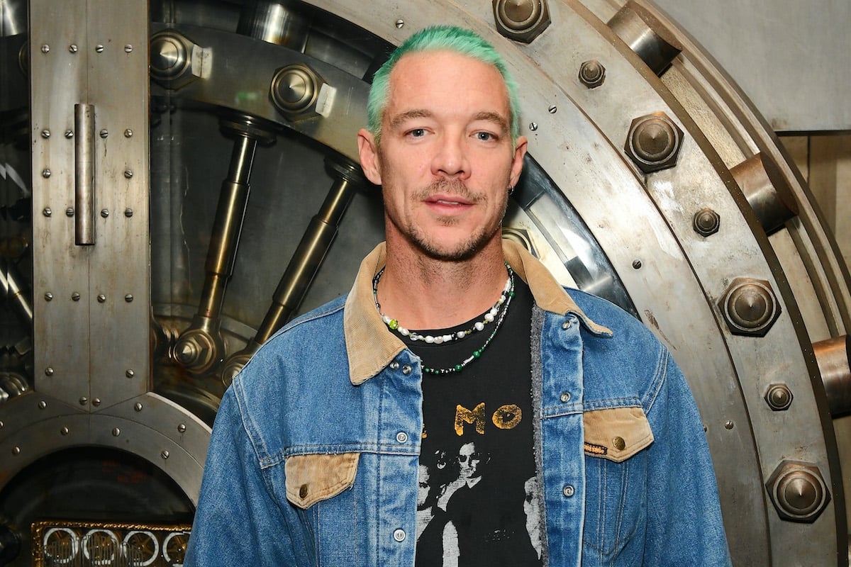 Diplo smiling