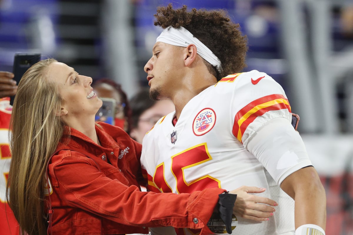 Brittany Matthews posts several pictures from wedding to Patrick Mahomes