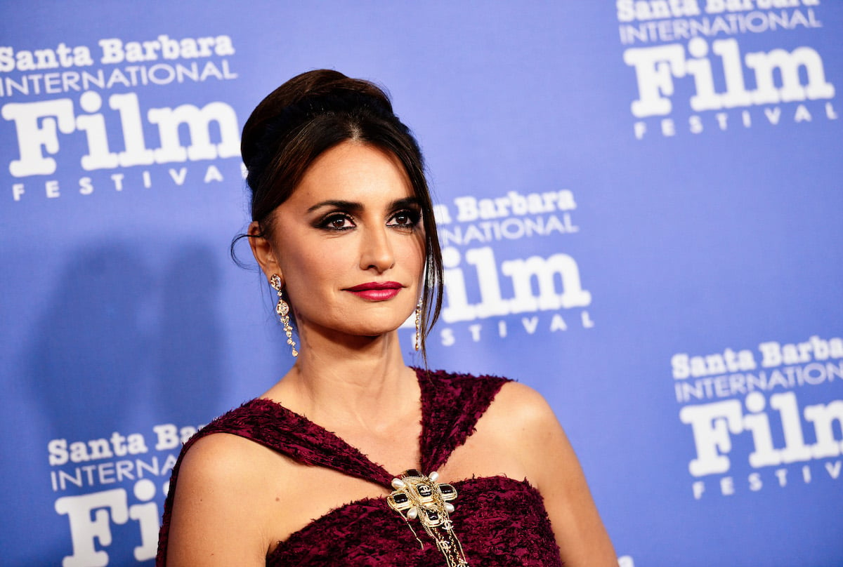 Penélope Cruz smiling