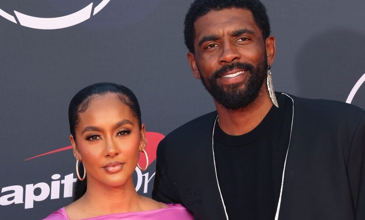 Marlene Wilkerson and Kyrie Irving attend the 2023 ESPYs Awards at the Dolby Theatre