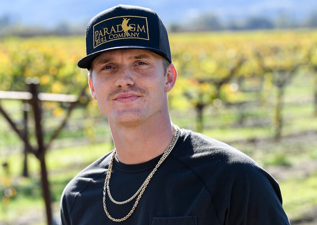 Parker McCollum portrait at Live In The Vineyard Goes Country at Round Pond Estate Winery on November 03, 2021 in Napa, California. 