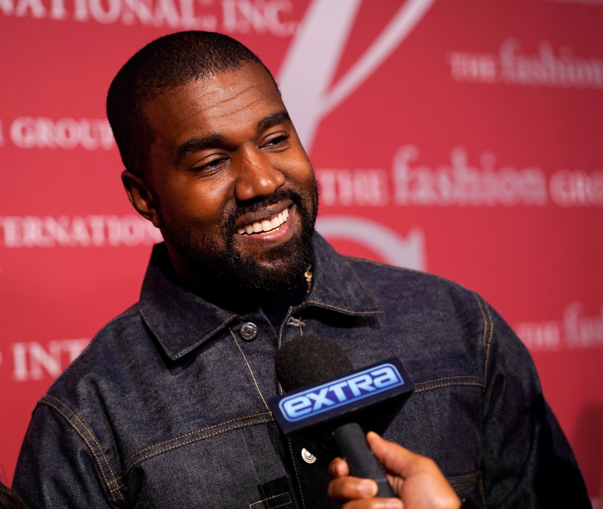 Kanye 'Ye' West, sho just won 6 Billboard Music Awards, gives an interview on the red carpet at Cipriani in New York, NY.