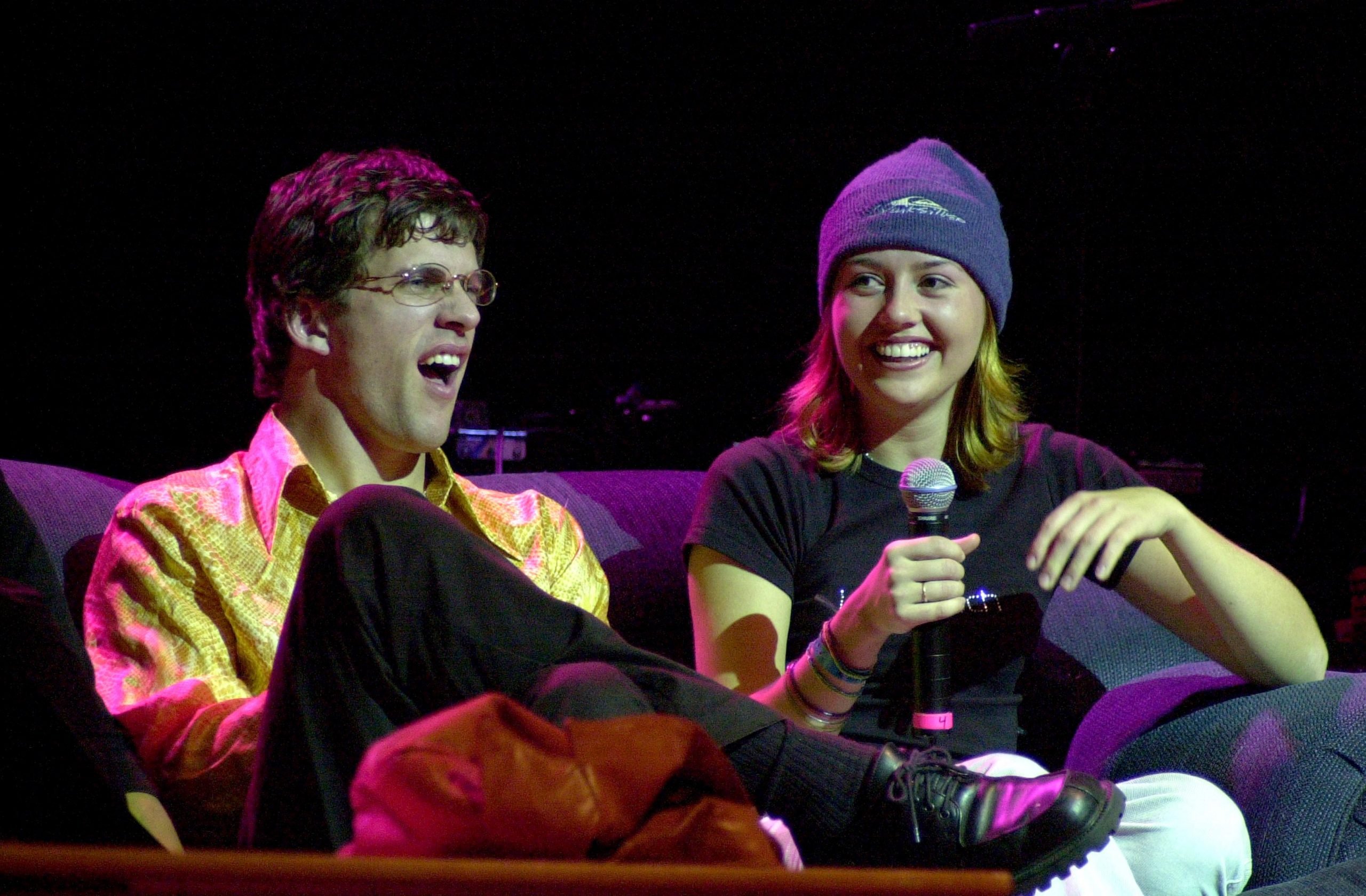 Dan Renzi and Julie Stoffer during The Real World Reunion Tour