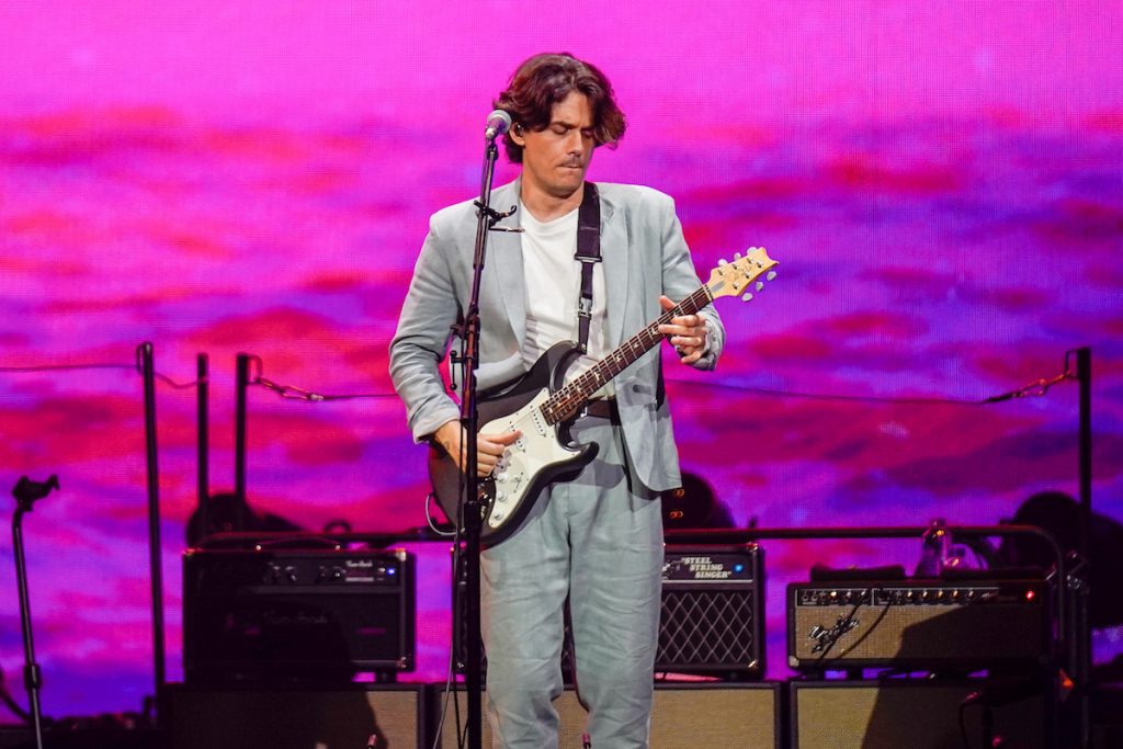 John Mayer Spotted Dancing At A Harry Styles' Concert