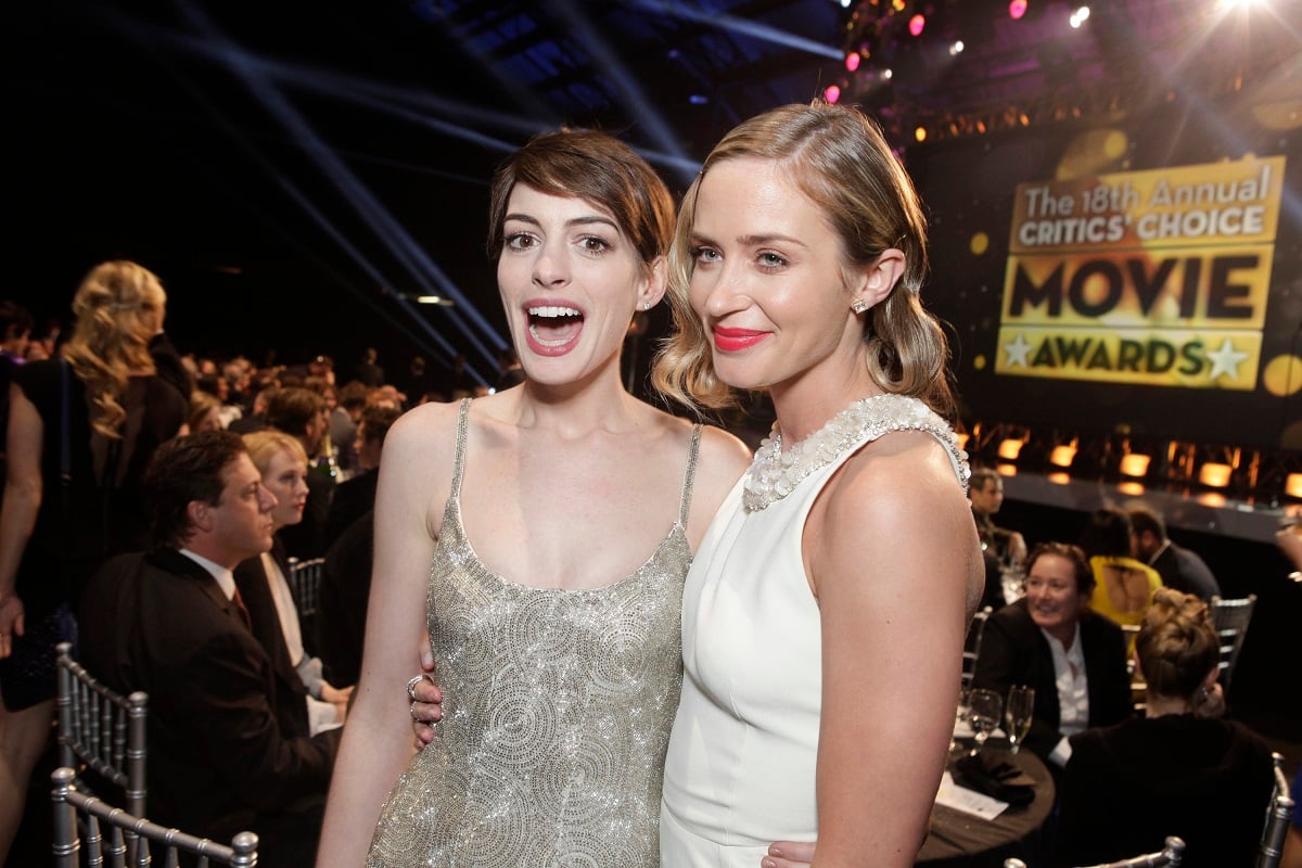 Anne Hathaway and Emily Blunt Cri.ed While Lo.sing We.ight for ‘The ...
