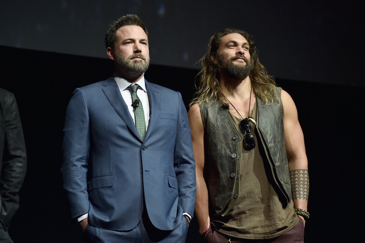 Jason Momoa Brasil on X: Jason Momoa, Ben Affleck, Amber Heard e