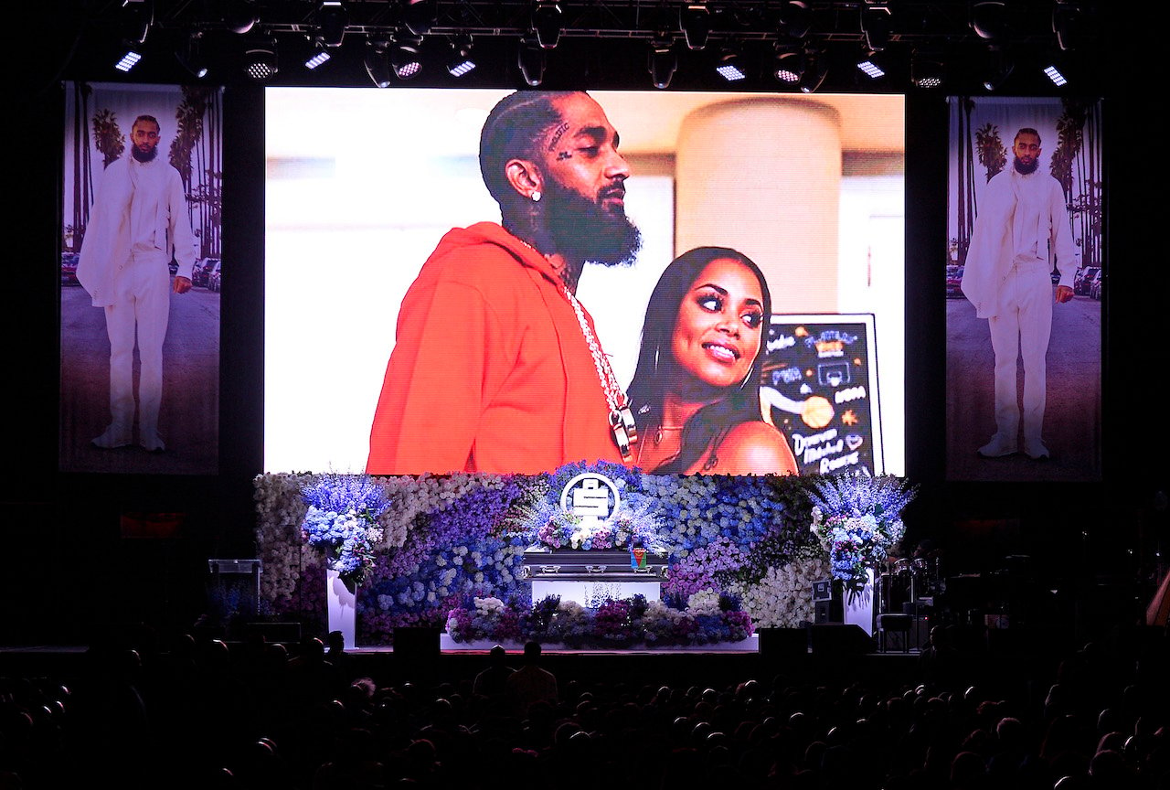 Lauren London Reveals What Diddy Told Her At Nipsey Hussle's