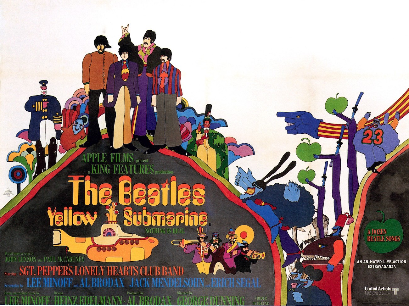 George Harrison Said The Beatles' 1999 Reissue of 'Yellow Submarine ...