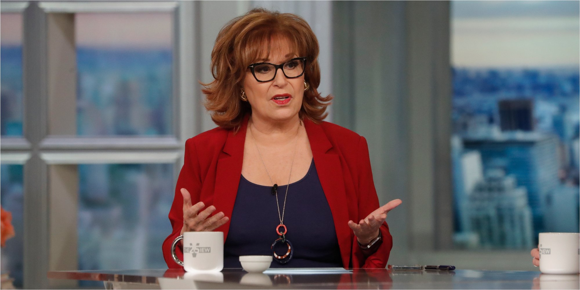 Rumors of retirement plague Joy Behar on the set of ABC's 'The View'.